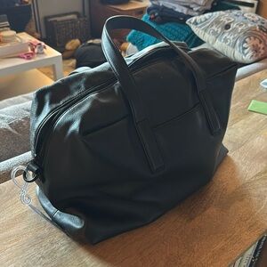 Away Black Leather Everywhere Bag